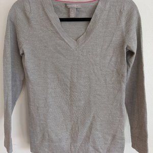 Banana Republic Merino Wool V-neck Sweater